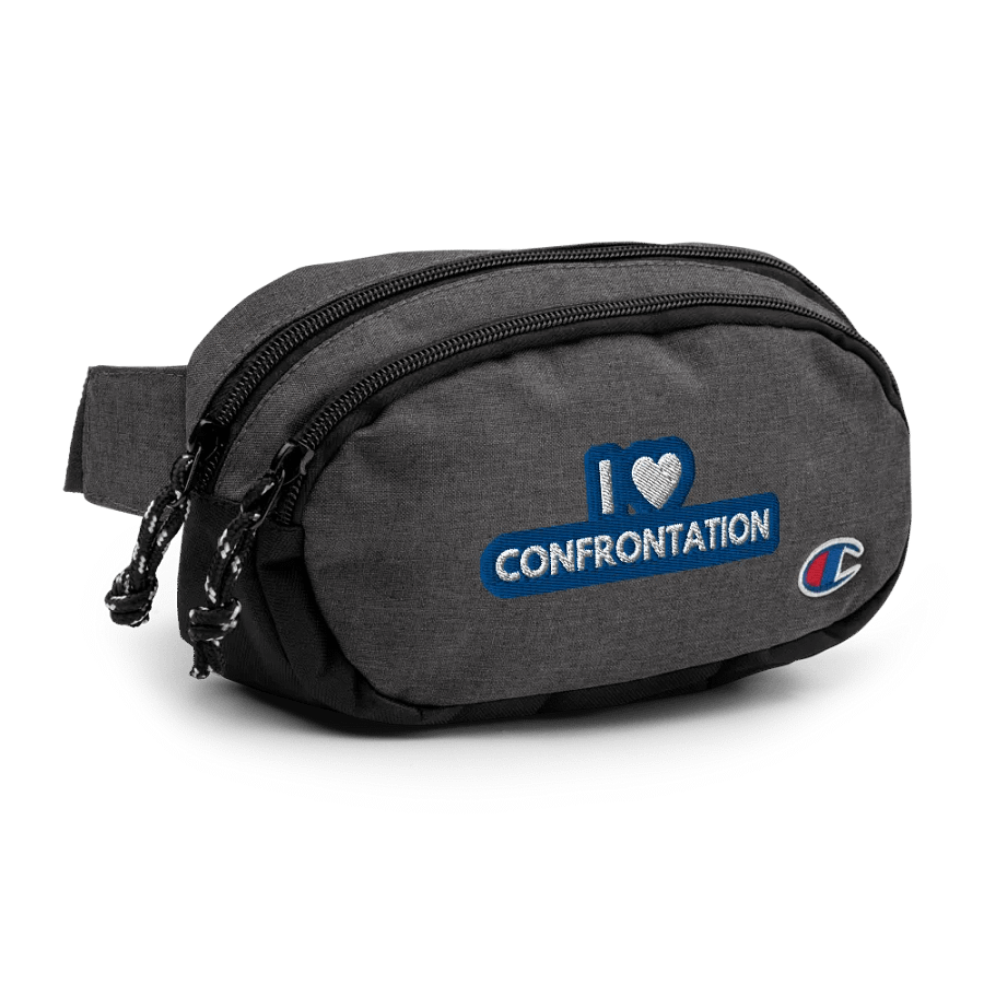I <3 Confrontation (royal and white) champion fanny pack product image (3)
