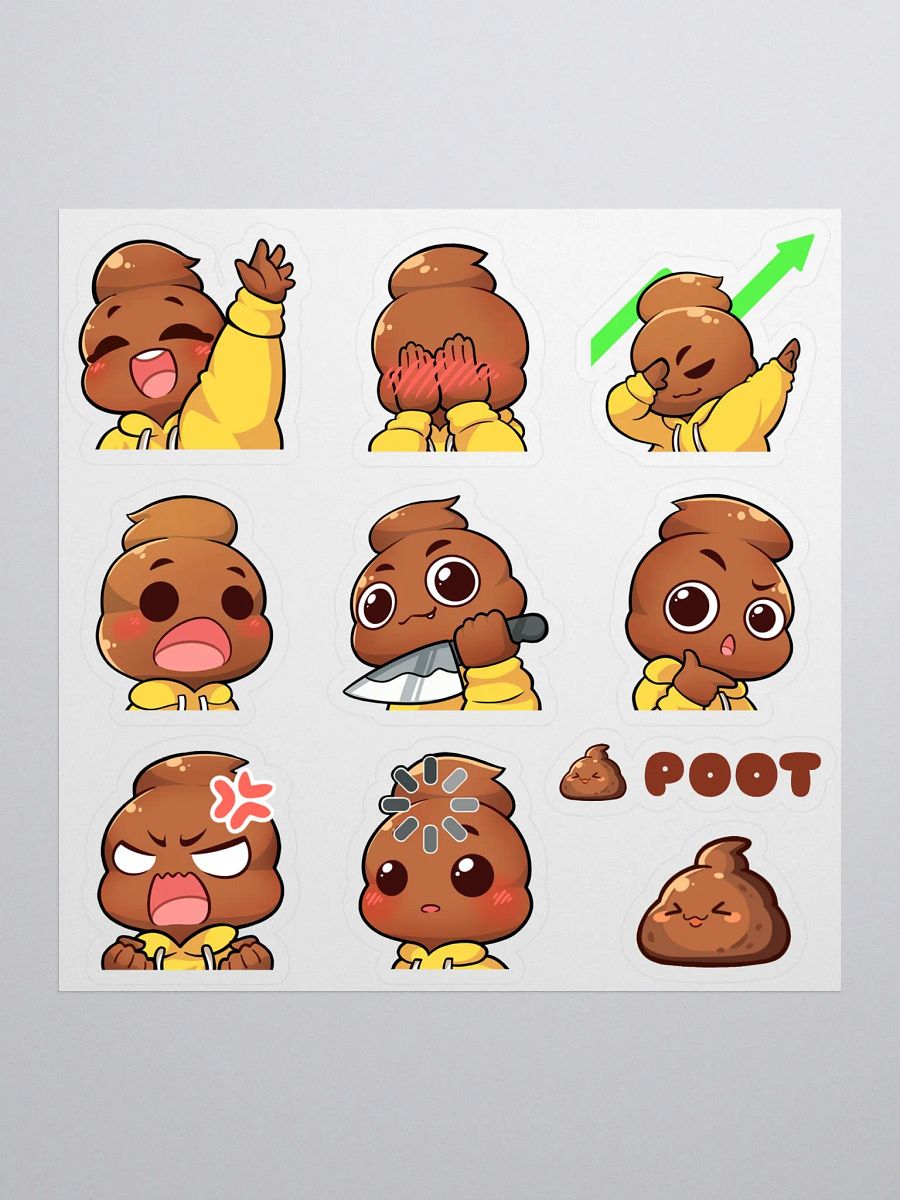 POOT Sticker Set 2 product image (1)