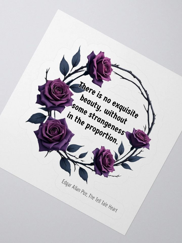 Exquisite Beauty Without Strangeness Poe Sticker product image (2)