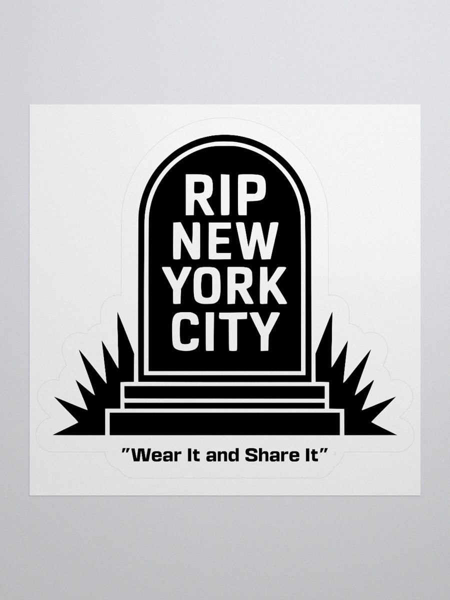 RIP NYC Stickers (A) product image (1)