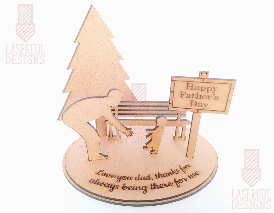 Father's Day Gift Plaque - Laser Cut Files product image (4)