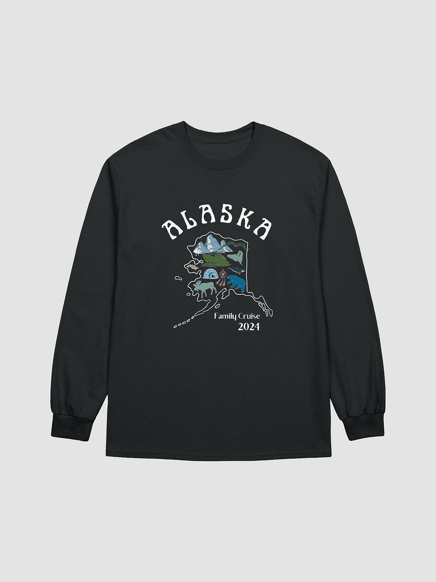 Unisex Longsleeve Adult Alaska Cruise Squad Dark Shirt product image (2)