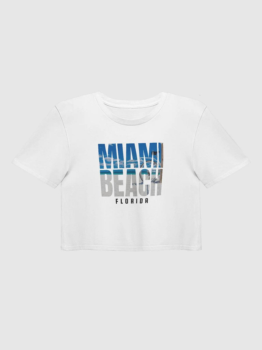 Miami Beach Vibes Crop Top product image (1)