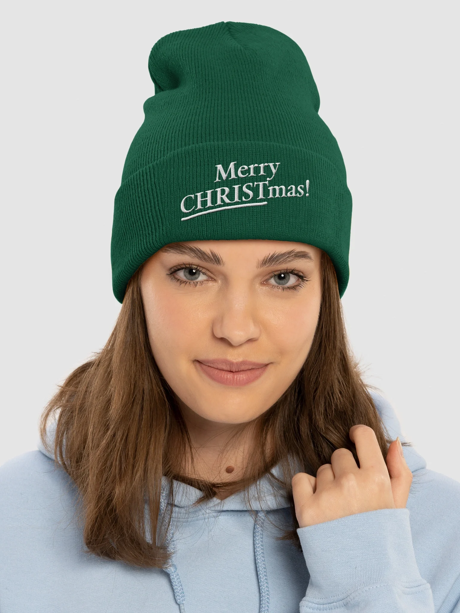 Merry CHRISTmas Beanie product image (11)