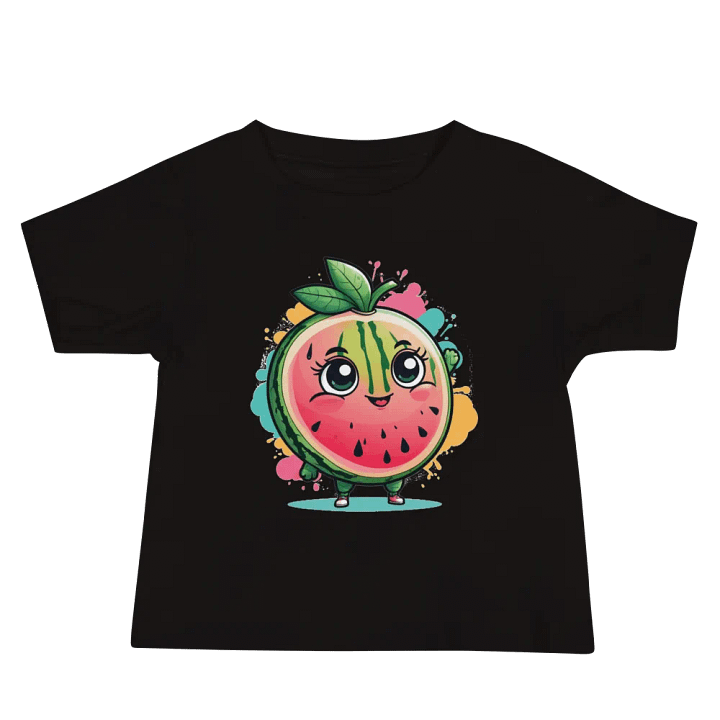 Cheerful Watermelon Baby Tee product image (2)