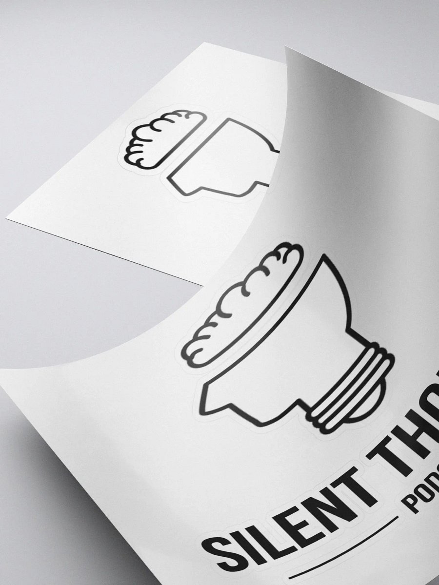 Silent Thoughts Sticker product image (4)