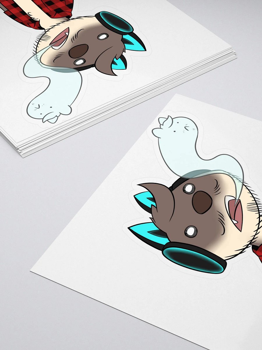 Otter Key Ghost (Sticker) product image (4)