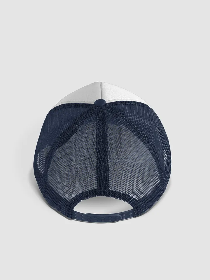 11:11 Foam Fusion Trucker Cap Black Font product image (2)
