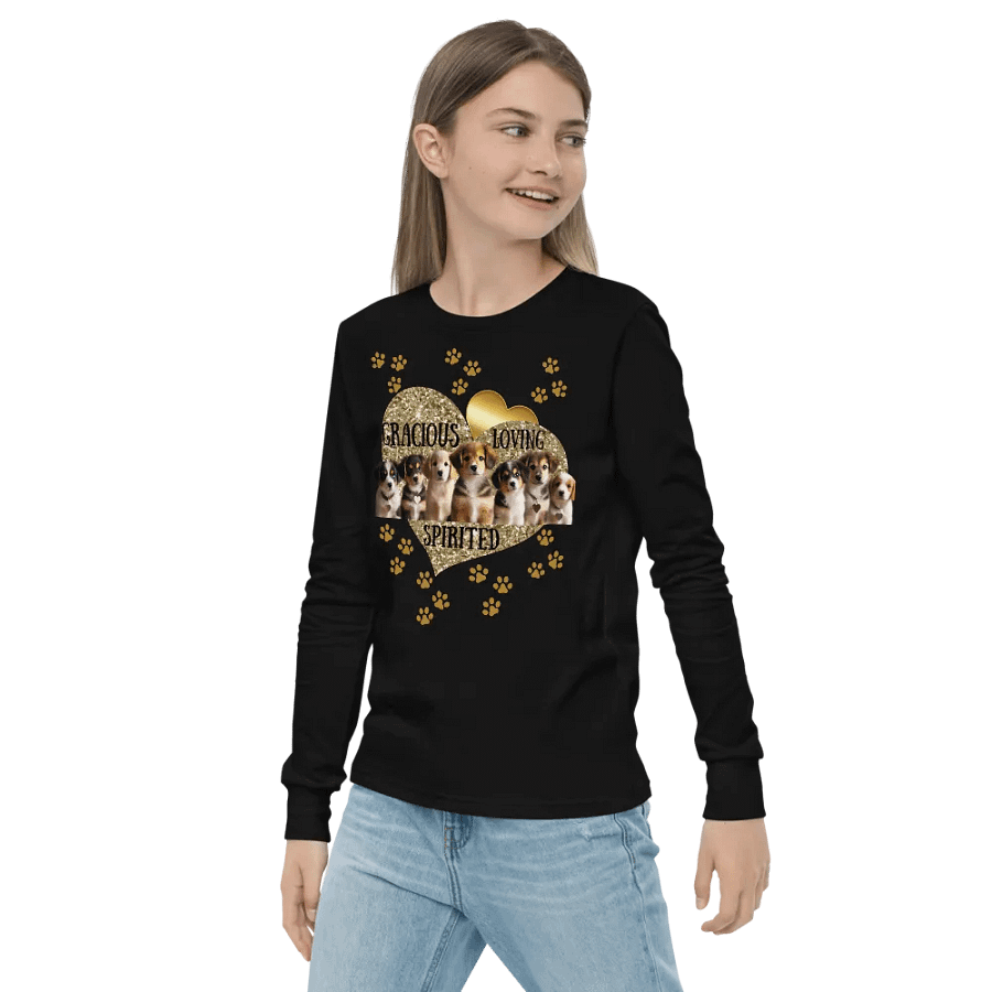 Pawsitively Gracious Long Sleeve Tee product image (3)