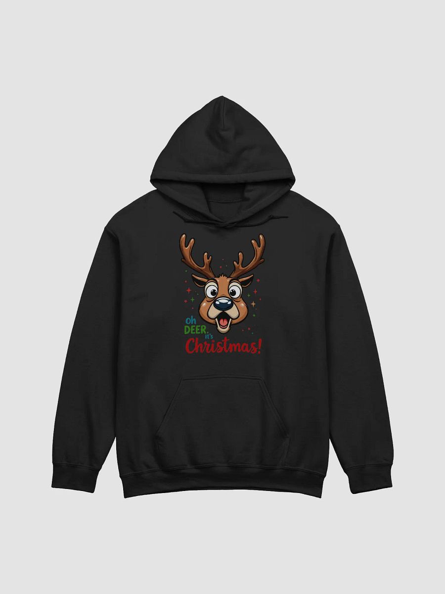 Christmas Reindeer Hoodie Oh Deer It's Christmas product image (1)