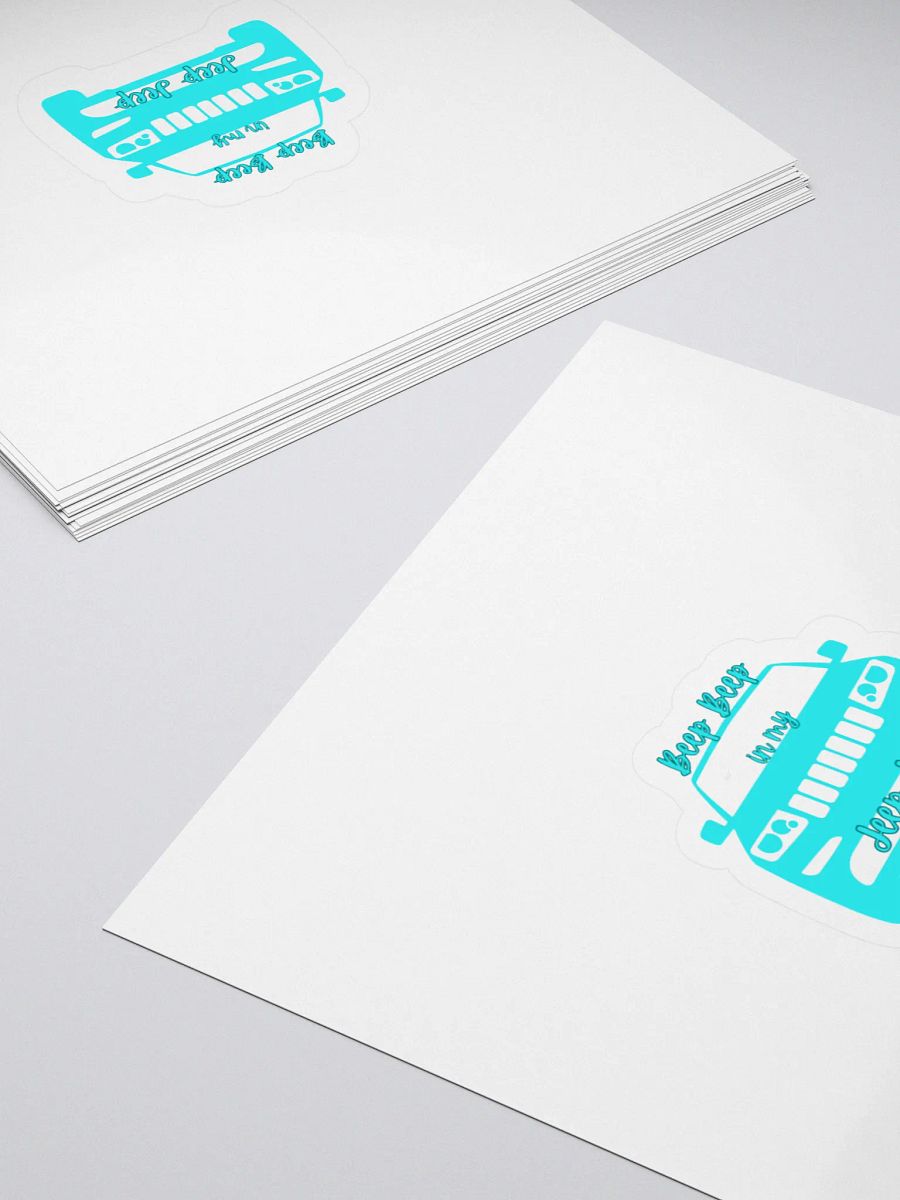 Beep Beep in my Jeep Jeep Sticker product image (4)