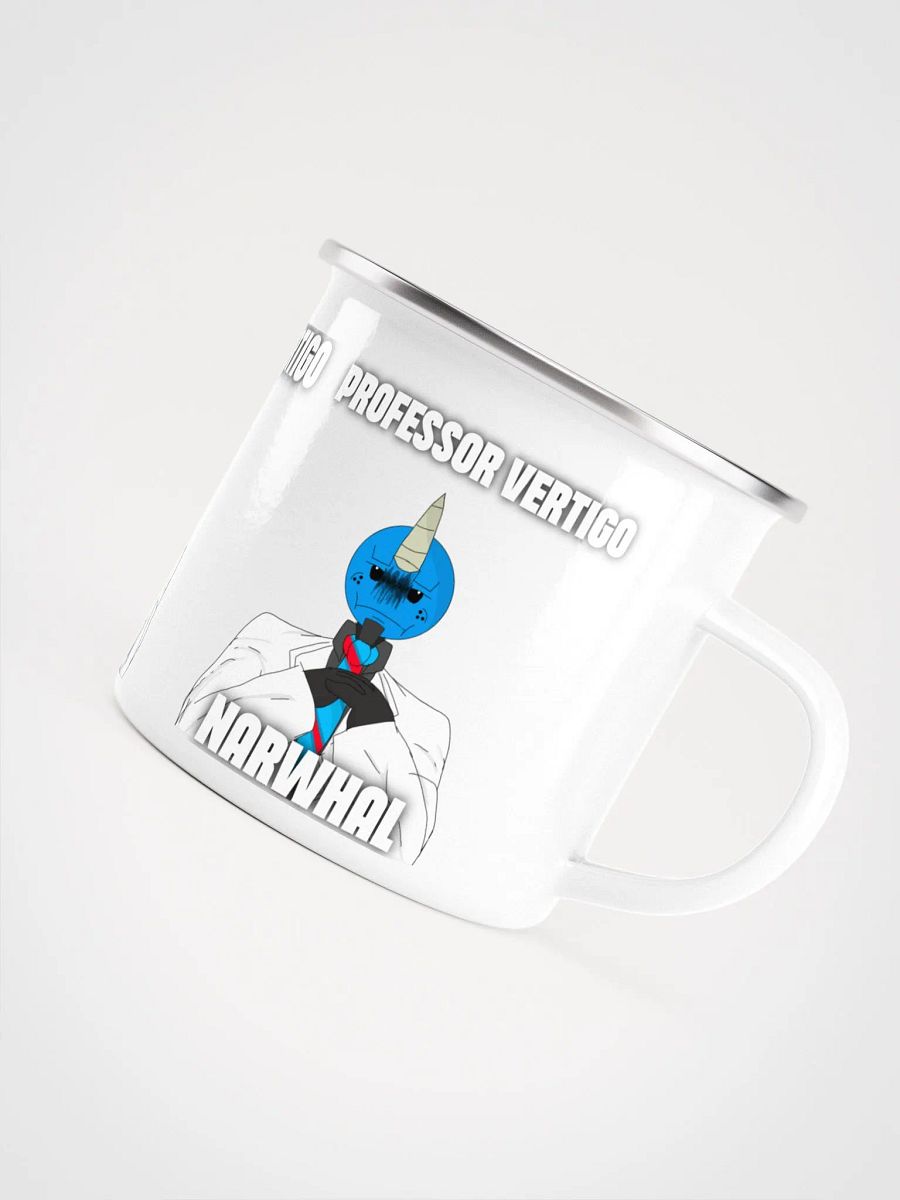 Professor Vertigo Narwhal Enamel Mug product image (5)