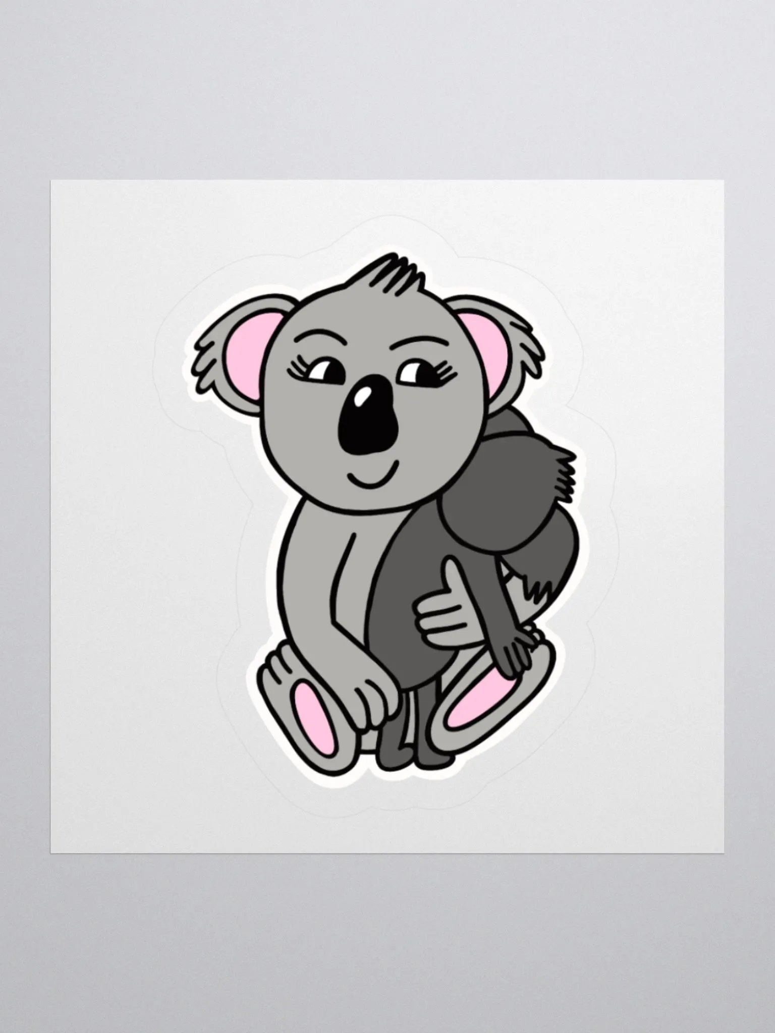 Cuddly Koala Kiss Cut Stickers product image (1)