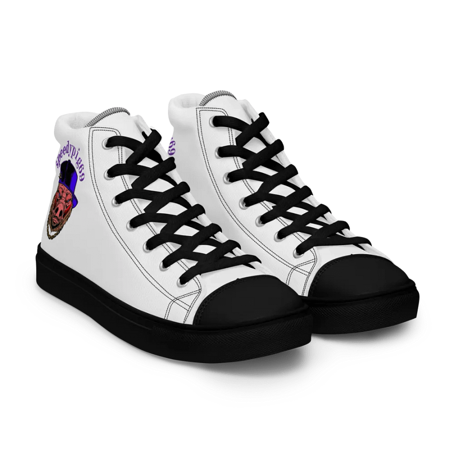 I Support Speedypig69 Dapper Piglet High Tops product image (10)