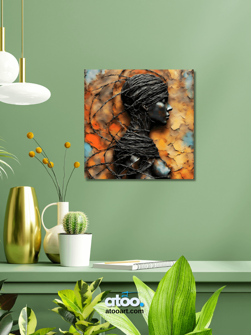 Be Free to Yourself | Let Yourself Go | Canvas Painting product image (4)