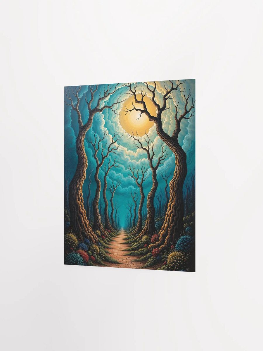 Surreal Forest Path Matte Poster product image (9)