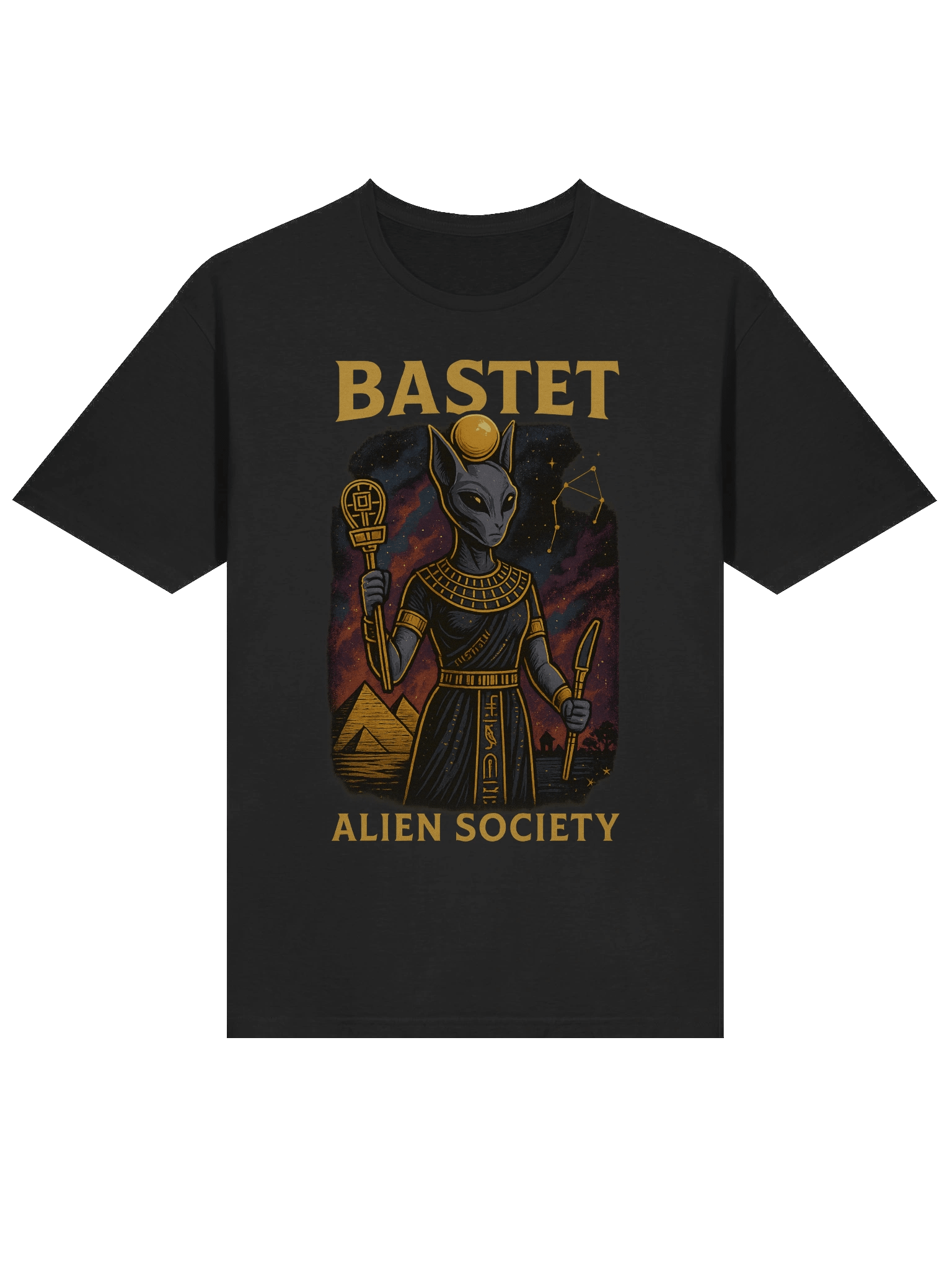 BASTET Unisex Alien Society T-Shirt product image (3)