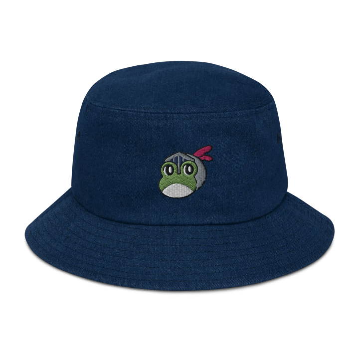Croak Logo Denim Bucket Hat product image (1)