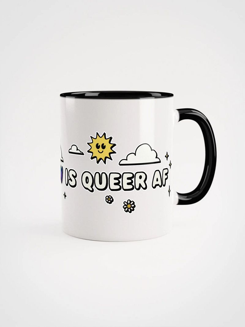 My Rainbow is Queer AF Mug