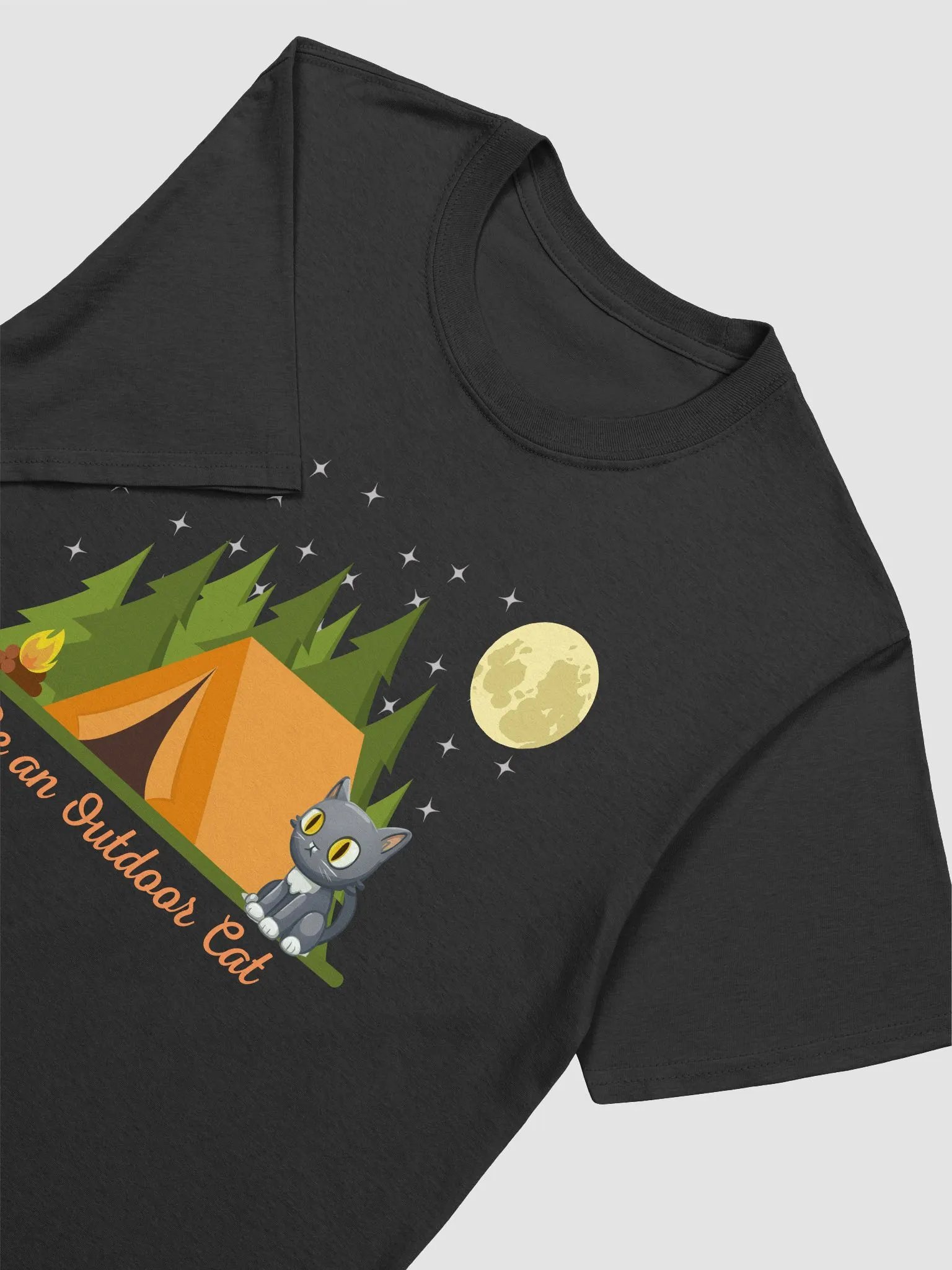 Be an Outdoor Cat - Light Tee product image (18)