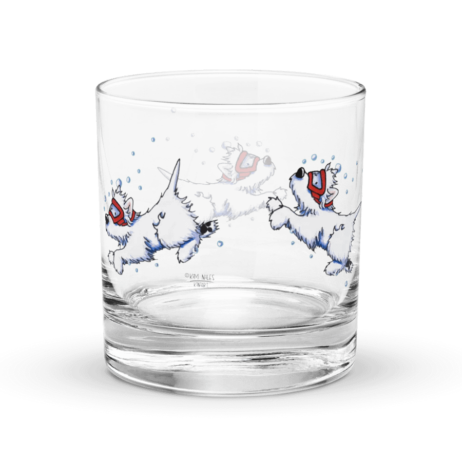 Scuba Westies Goggle Rocks Glass Set product image (4)