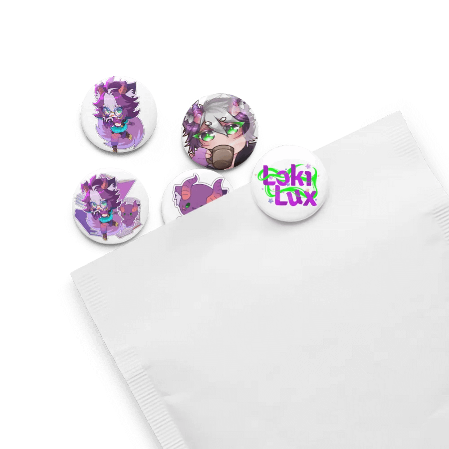 Set of 5 Loki Pins product image (13)
