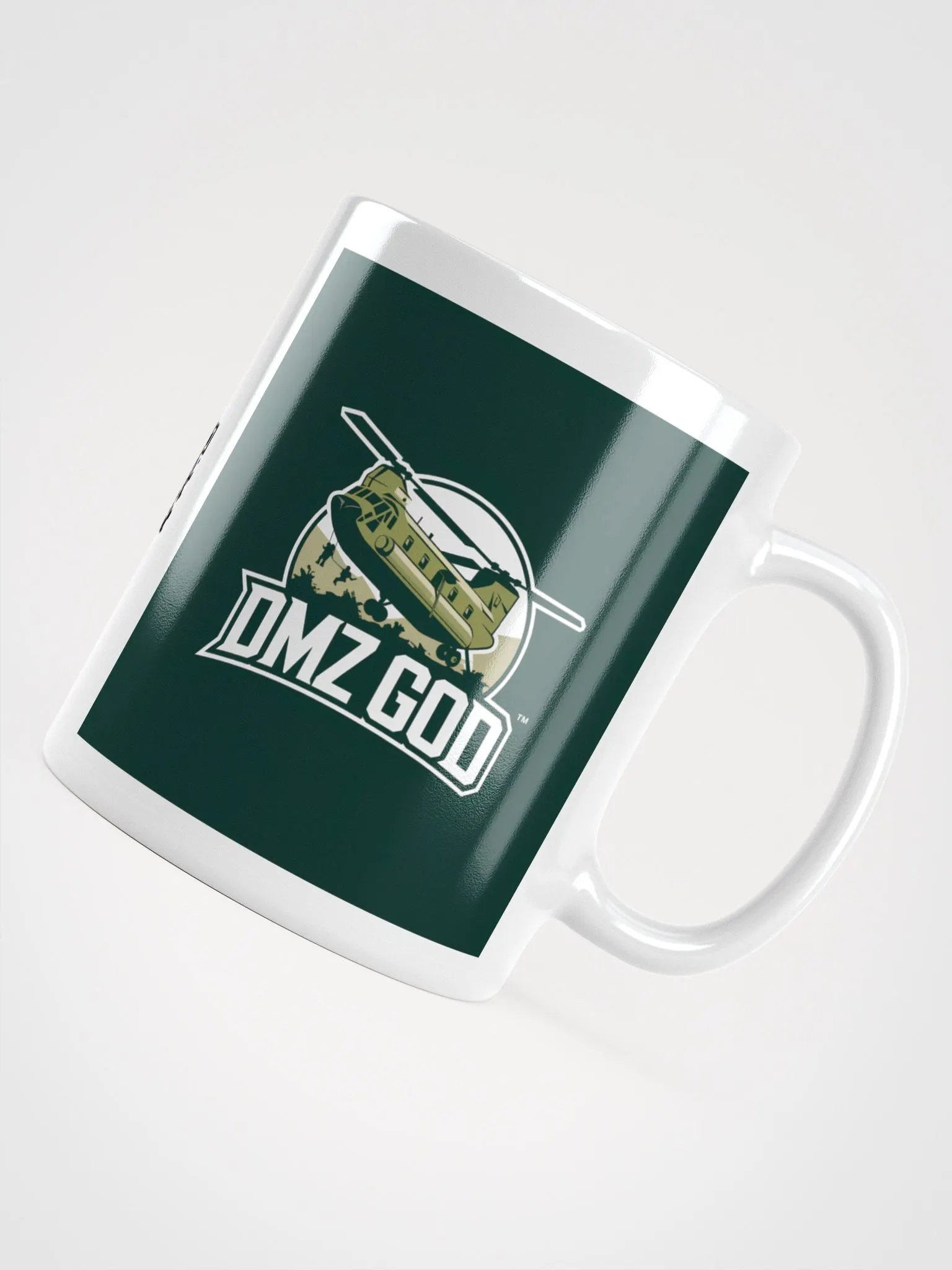 DMZ GOD HEAVY CHOPPER WHITE MUG product image (10)