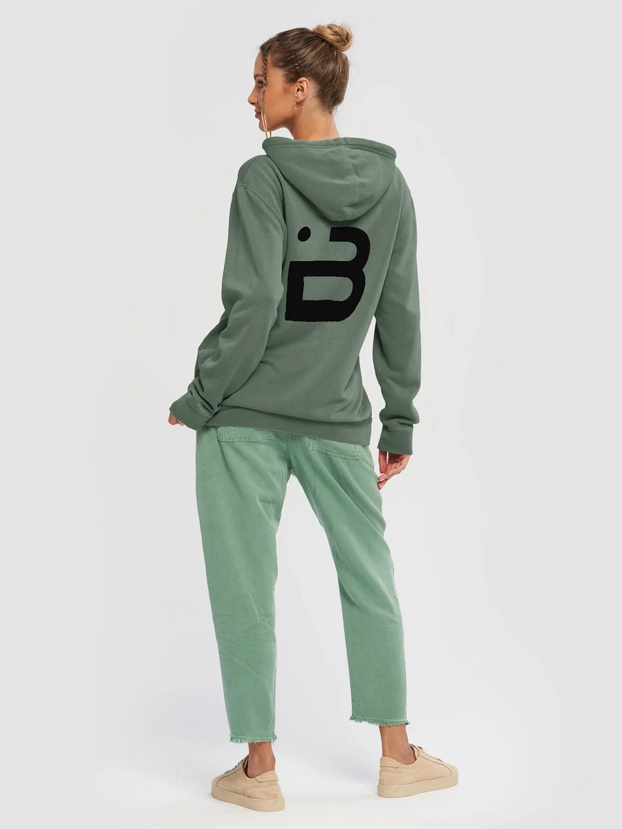 BUIII Originals Logo Black Premium Vintage Hoodie product image (26)