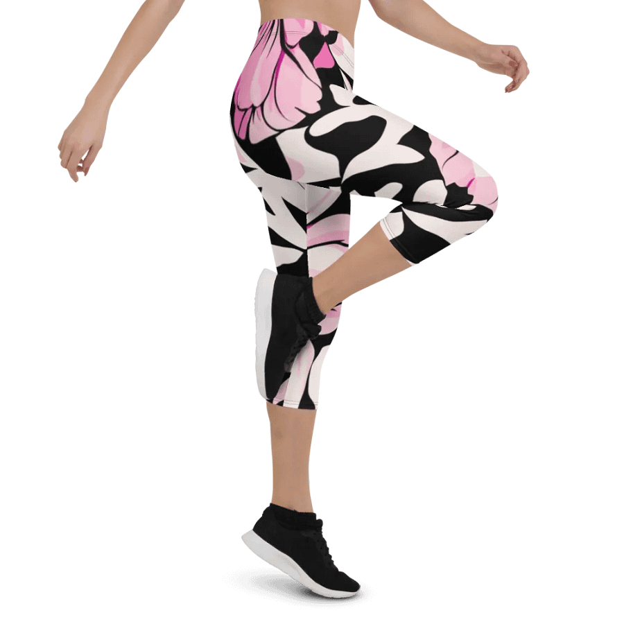 Floral Fantasy All-Over Capri Leggings product image (4)