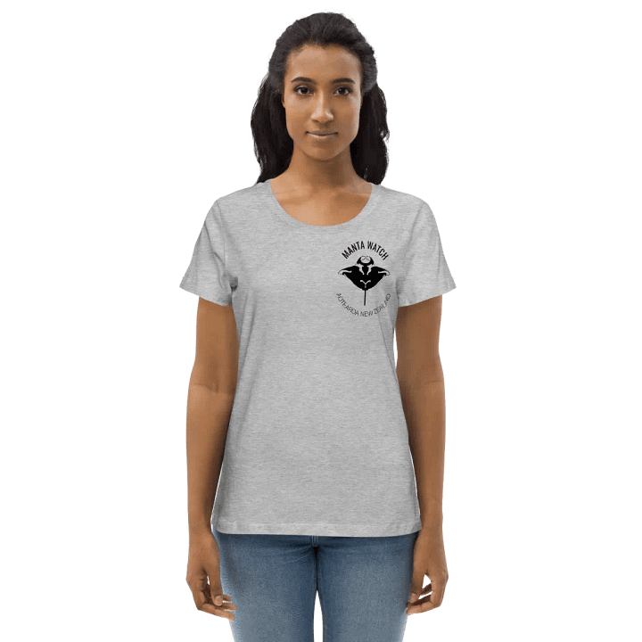 NZ Manta Tee - Black Logo (Slim) product image (1)
