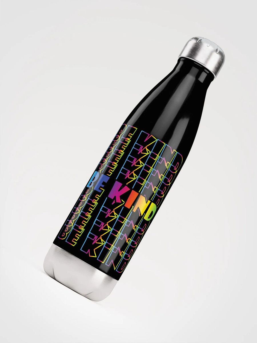 Rainbow BE KIND Stainless Steel Water Bottle product image (4)