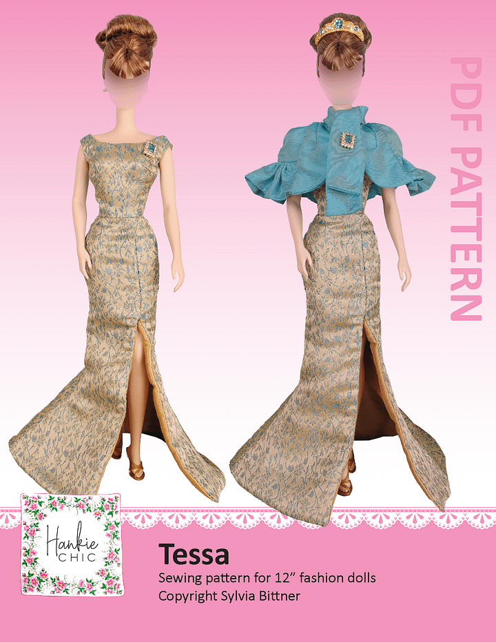 Tessa sewing pattern for 12
