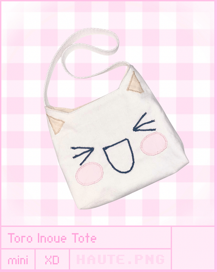 toro inoue mini tote bag 𓈒⟡₊⋆ {preorder} product image (1)
