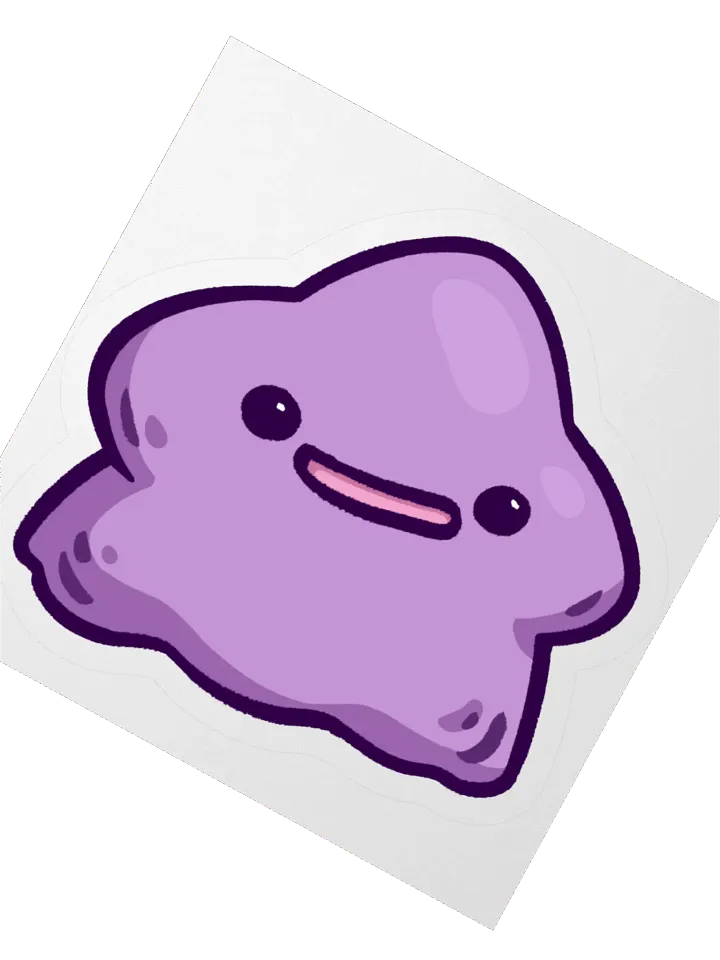Blob Star Sticker product image (2)