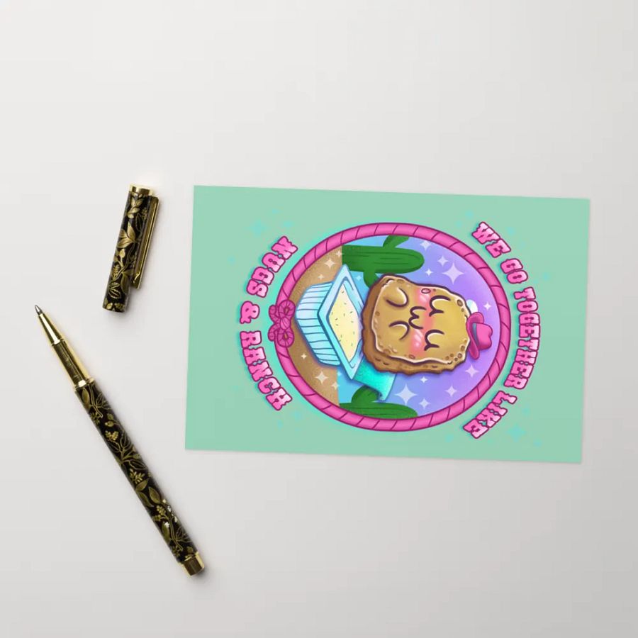 Nugs and Ranch greeting card product image (5)