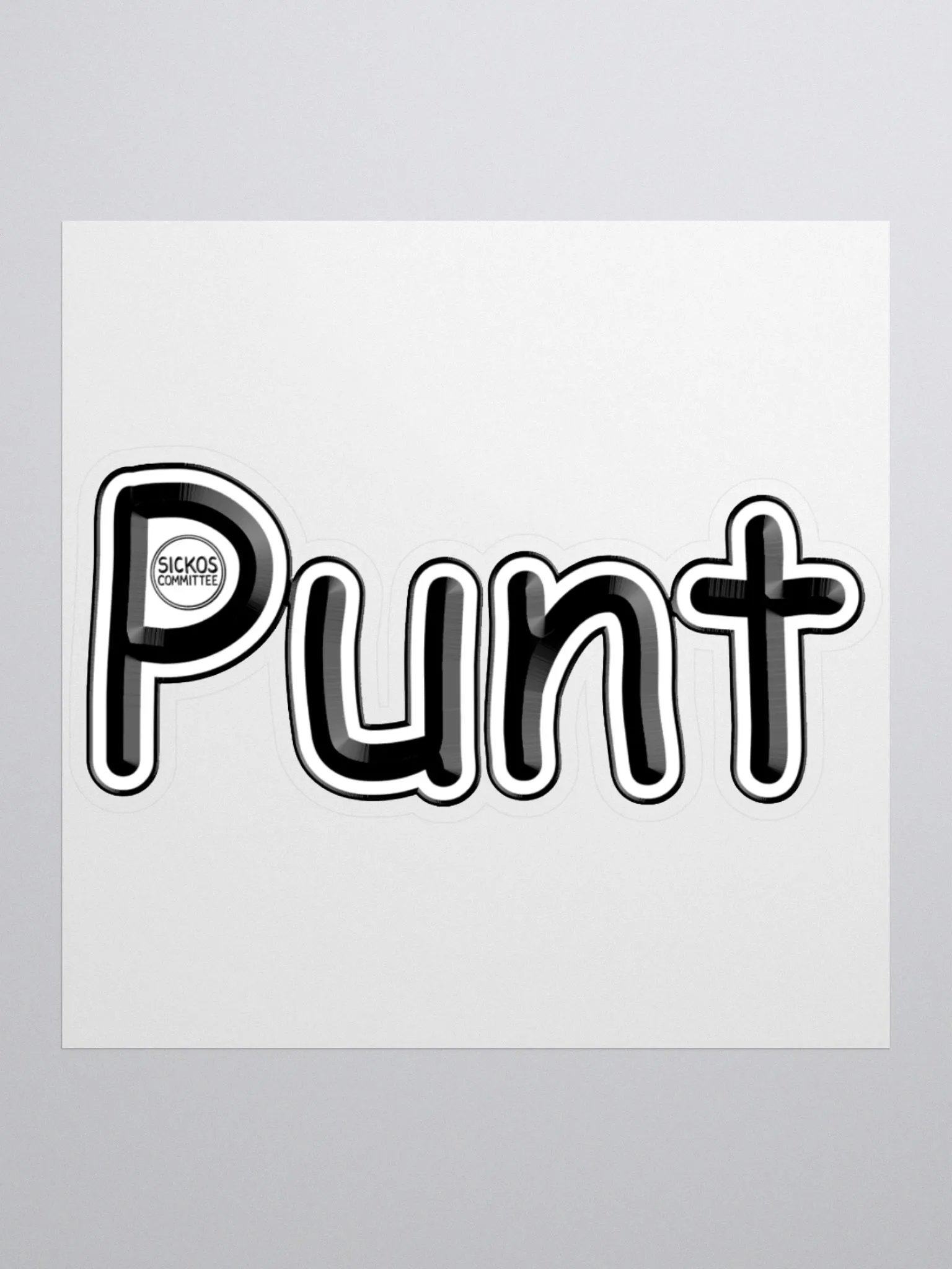 Punt Sticker (3 Sizes) product image (1)