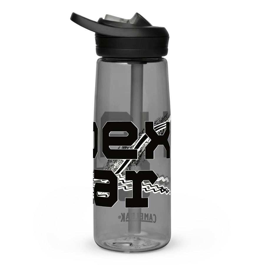 Eddy®+ Sports Water Bottle - Black HApex Gear Black Logo product image (4)
