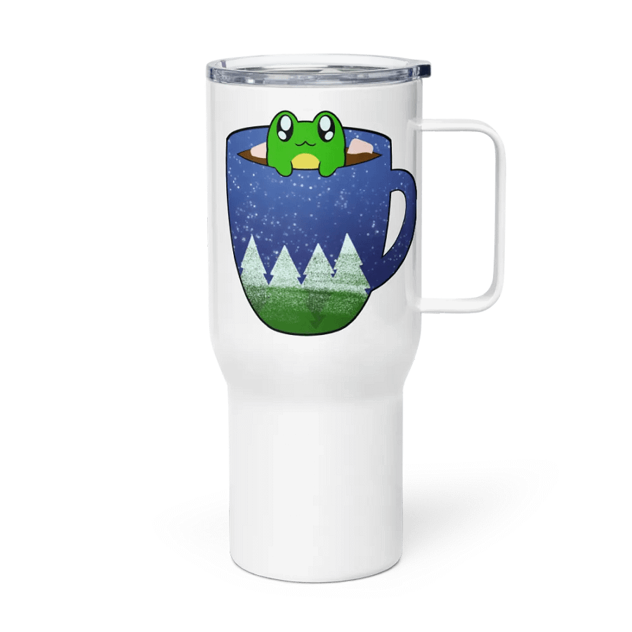 Motivational Frog Travel Mug! product image (3)