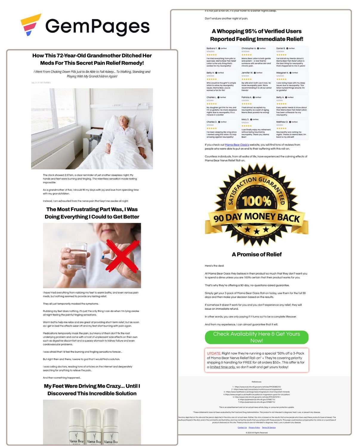 Shopify Advertorial Page | GemPages product image (1)
