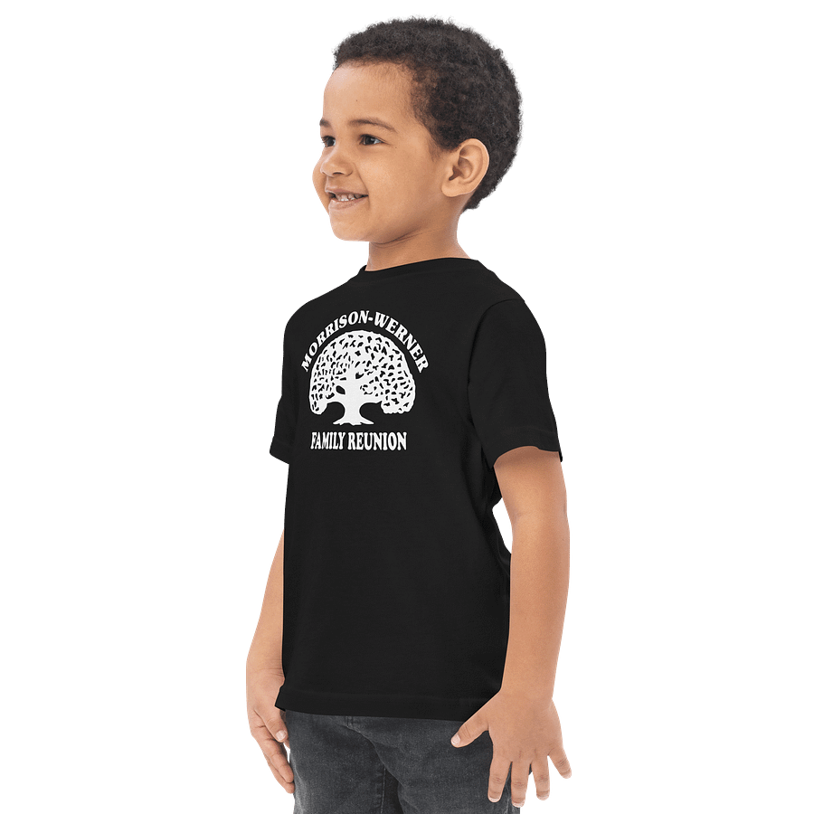 "Morrison-Werner Family Tree" Toddler Jersey Tee (Dark) product image (3)