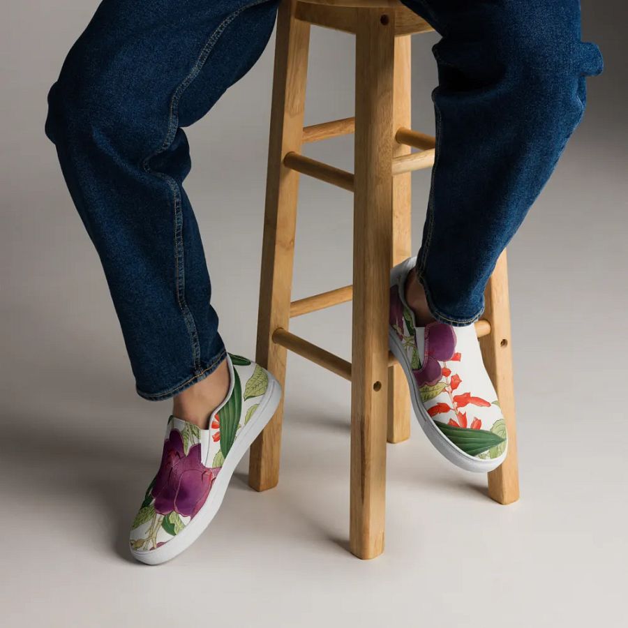Premium Botanical Men's Slip-On Shoes n. 21 product image (4)