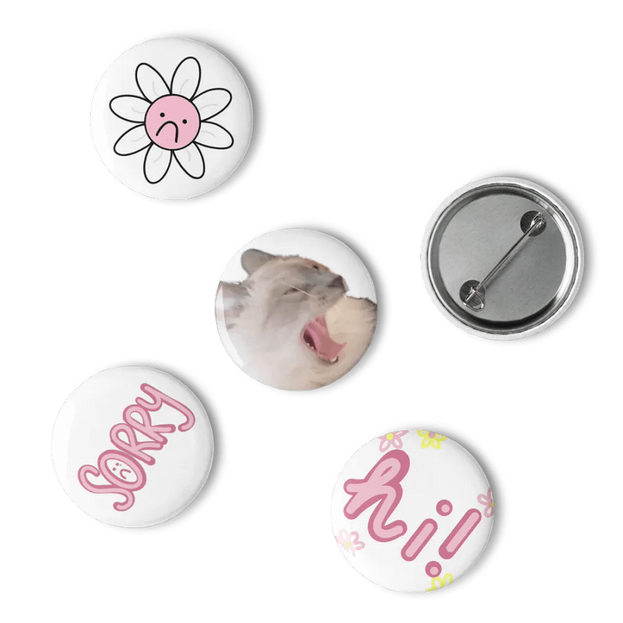 Emote Pin Set product image (4)