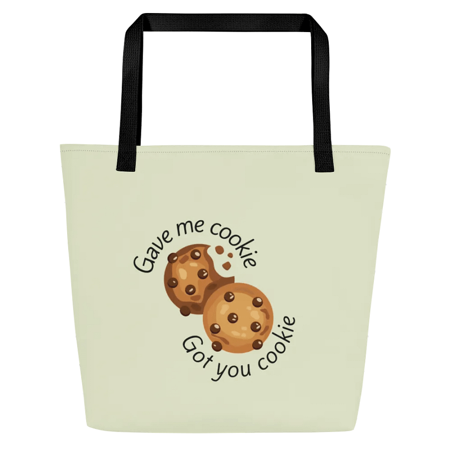 New Girl Tote Bag – “Gave Me Cookie” All-Over Print TV Fan Gift product image (1)