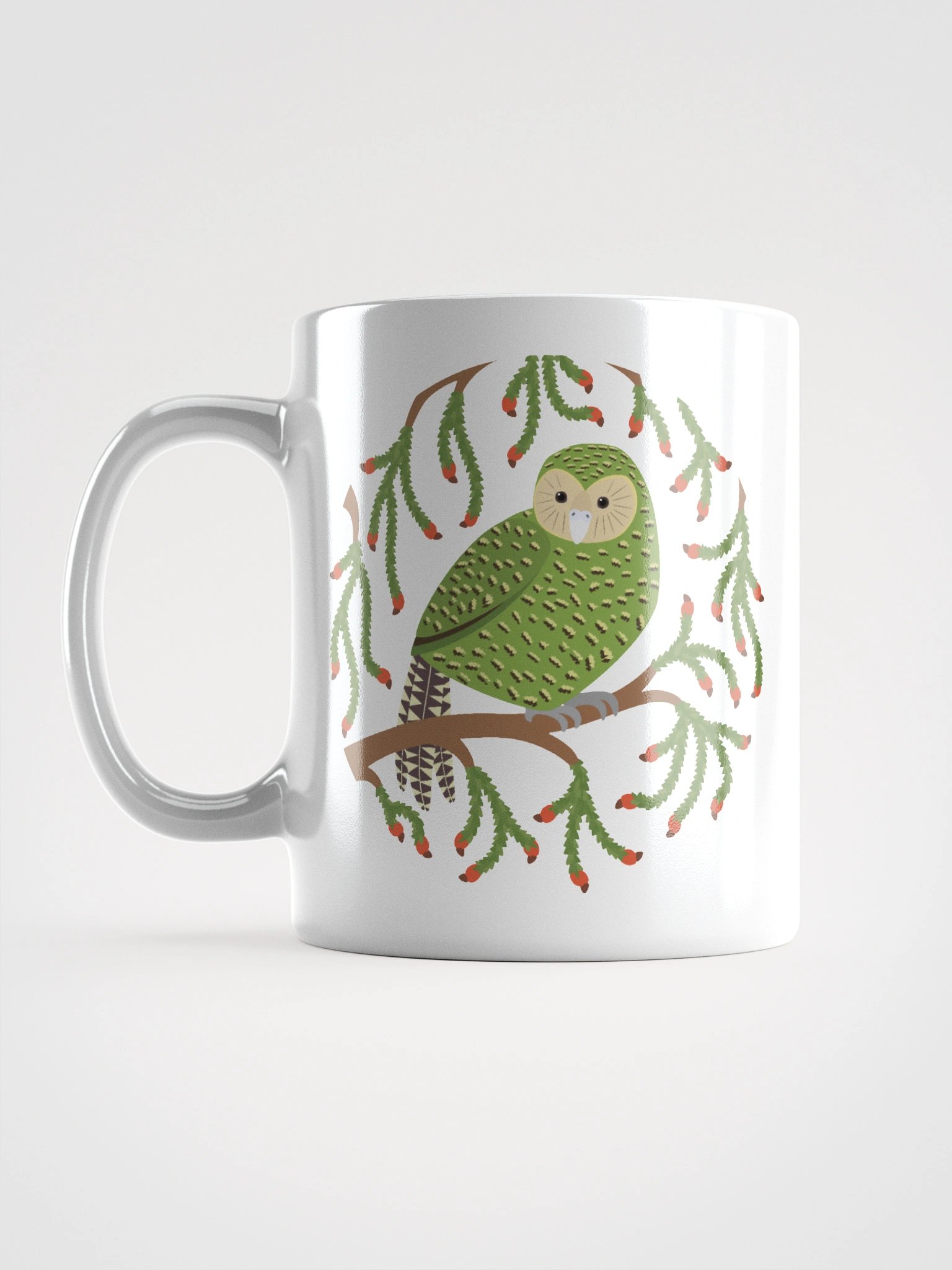 Kākāpō in Rimu Mug product image (6)