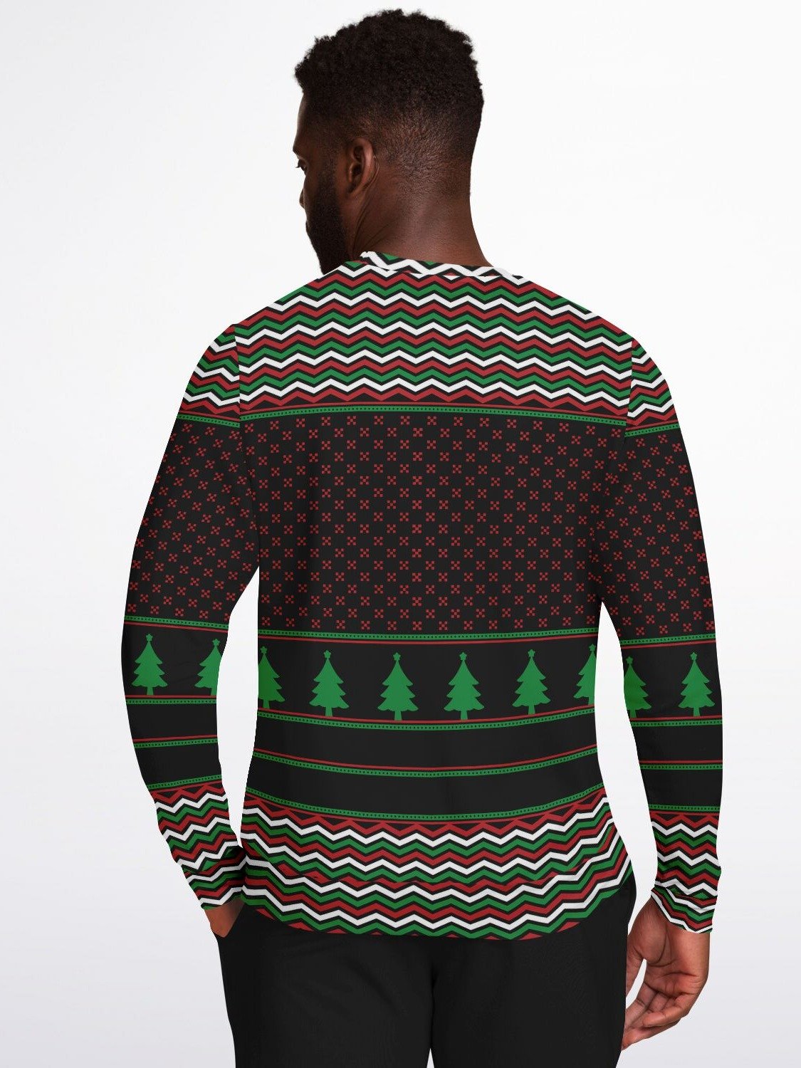 "Gingers Are For Life Not Just For Christmas" Funny Christmas Sweater | Gingerbread Pattern Holiday Sweatshirt | Festive Winter Outfit product image (8)