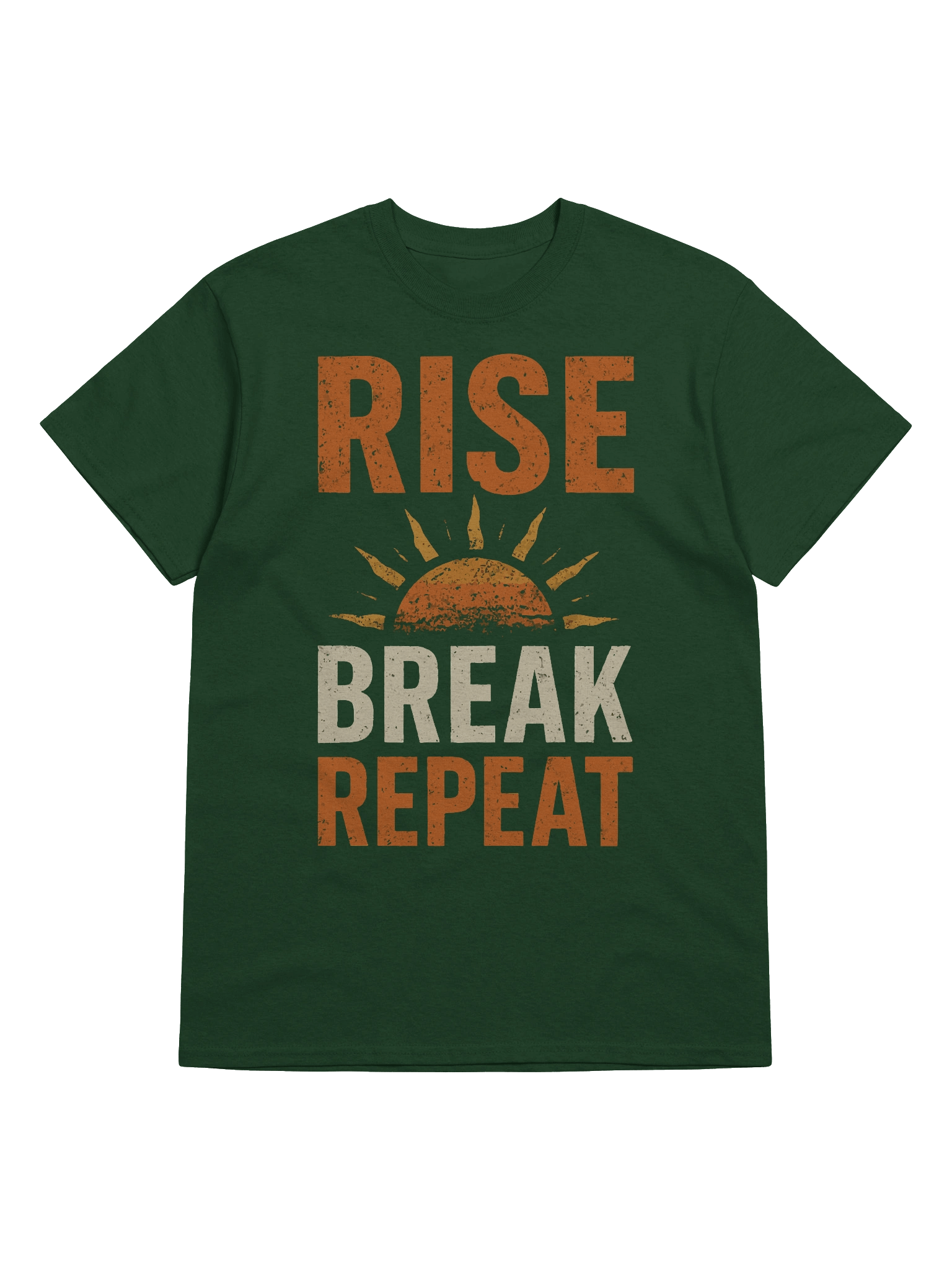 Rise • Break • Repeat – Motivational Sunrise Tee product image (5)