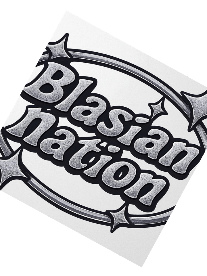 Blasian Nation Sticker product image (4)