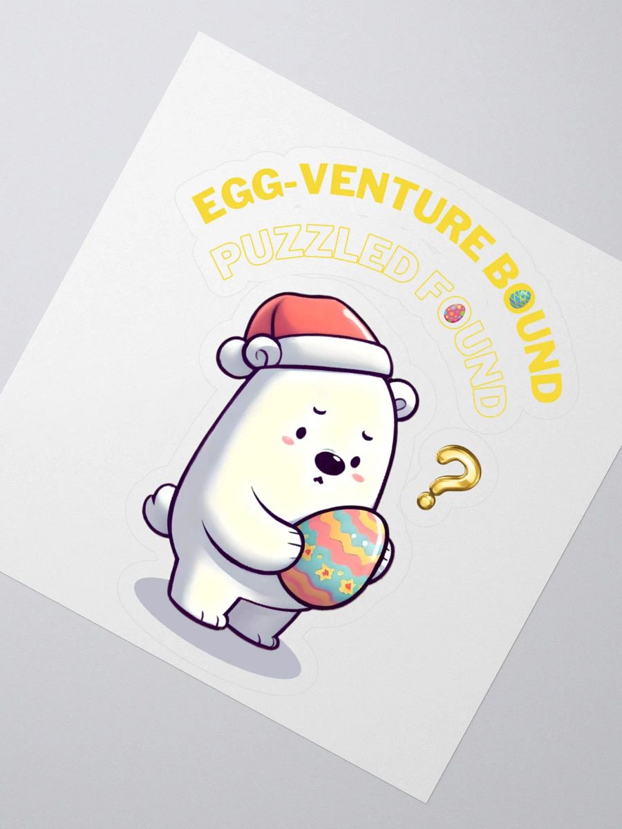 Egg-venture bound puzzled found easter theme product image (2)