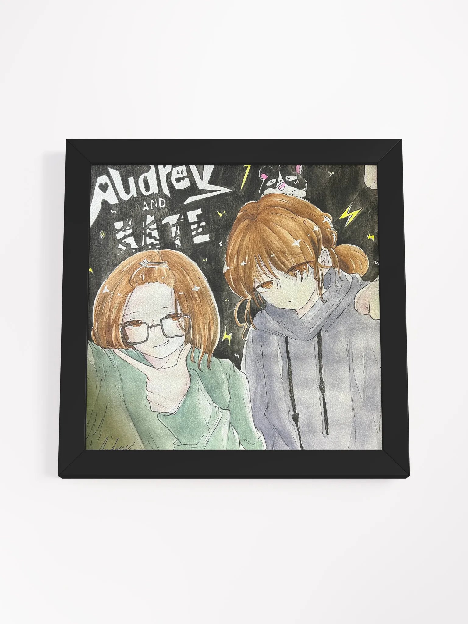 Audrey and Kate - Framed Matte Poster product image (16)