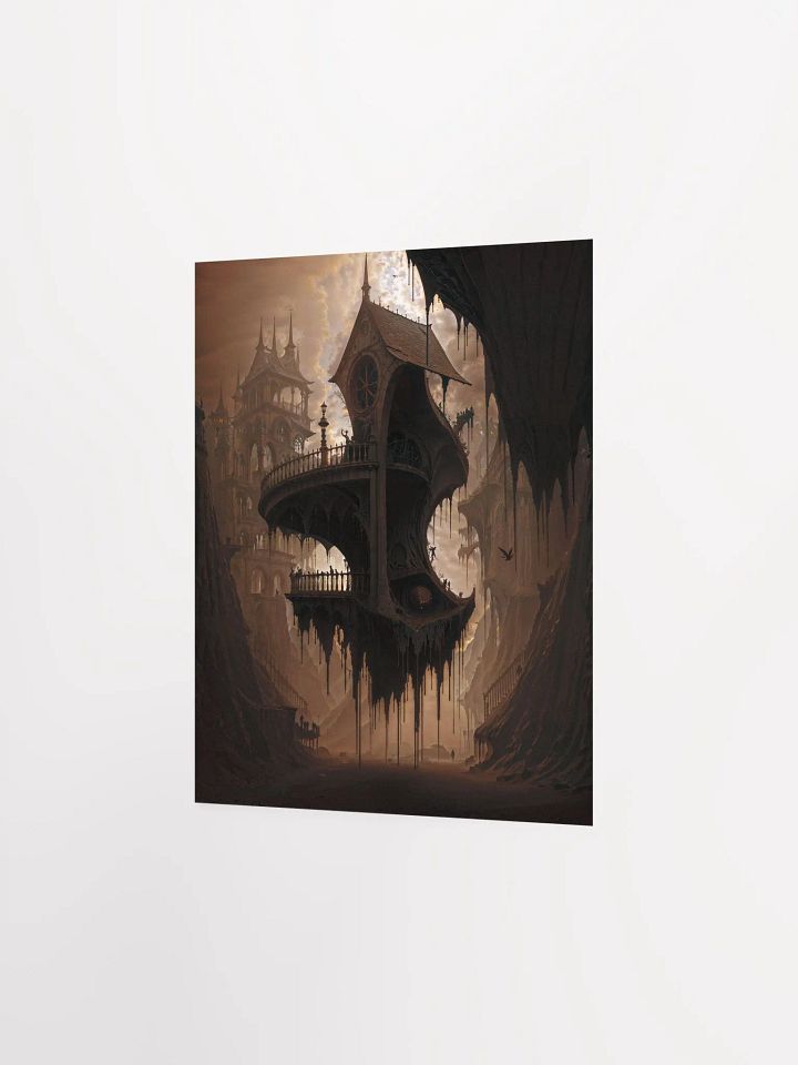 Gothic Floating House Poster product image (9)